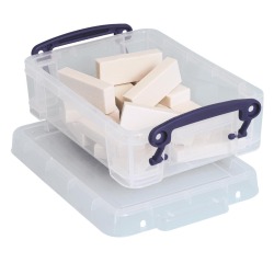 Really Useful Box 0,75 l, transparent