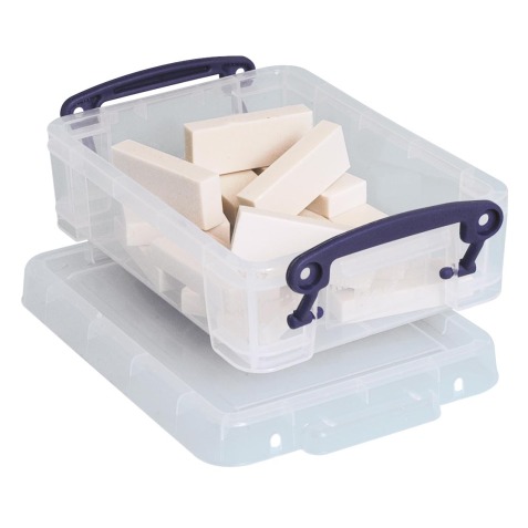 Really Useful Box 0,75 l, transparent