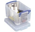 Really Useful Box boîte de rangement 1,6 l, transparent