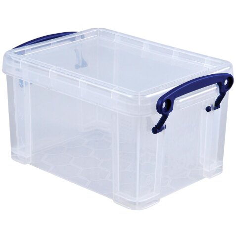 Really Useful Box boîte de rangement 1,6 l, transparent