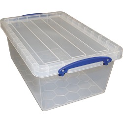 Really Useful Box opbergdoos 10,2 l, nestbaar, transparant