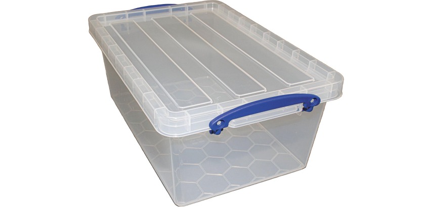 Really Useful Box opbergdoos 10,2 l, nestbaar, transparant