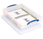 Really Useful Storage Box 10 liters 520x340x85mm transparent white