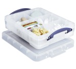 Really Useful Box storage box 11 l, transparent