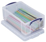 Really Useful Box boîte de rangement 12 l, transparent