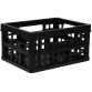 Really Useful Box bac pliable 1,7 litre, noir