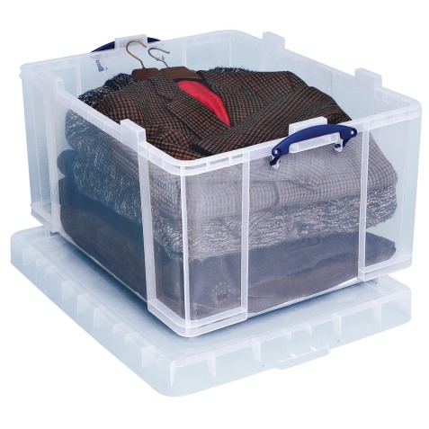 Really Useful Box boîte de rangement 145 l, transparent