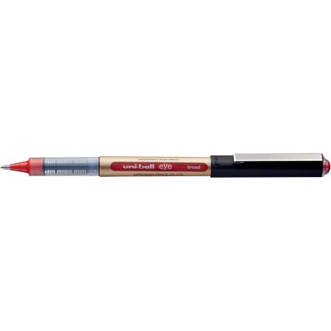 Uni-ball Eye Broad roller, largeur de trait 0,85 mm, rouge