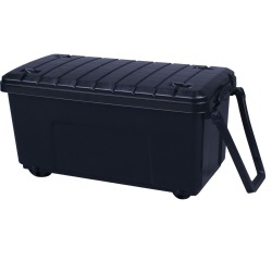 Really Useful Box boîte de rangement sur roulettes 160 l, noir