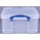 Really Useful Box 18 liter, transparant, per stuk verpakt in karton