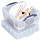Really Useful Box boîte de rangement 18 litres XL, transparent