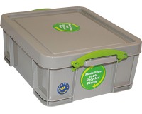 Really Useful Box opbergdoos 18 liter, gerecycleerd, grijs