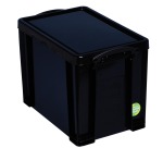 Really Useful Box 19-liter storage box, recycled, black