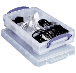 Really Useful Box opbergdoos 2,5 liter, transparant