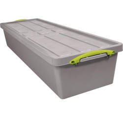 Really Useful Box Recycled boîte de rangement 23 l, emboîtable, gris