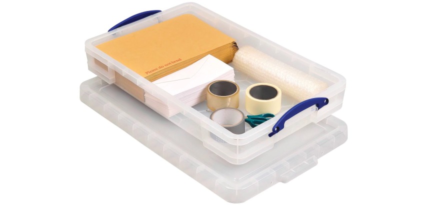 Really Useful Box 20L storage box, transparent