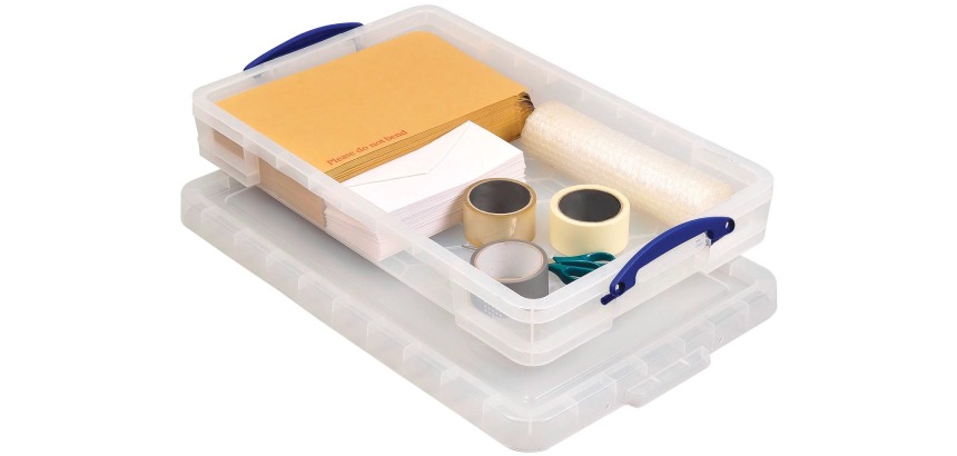 Really Useful Box 20L storage box, transparent