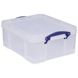 Really Useful Box opbergdoos 21 liter, transparant