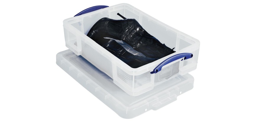 Really Useful Box storage box 24.5 l, transparent