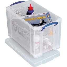 Really Useful Box boîte de rangement 24 l, transparent