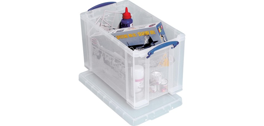 Really Useful Box opbergdoos 24 liter, transparant