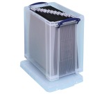 Really Useful Box boîte de rangement 25 litres, transparent