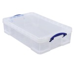 Really Useful Box boîte de rangement 33 l, transparent