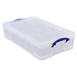 Really Useful Box boîte de rangement 33 l, transparent