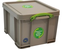 Really Useful Box opbergdoos 35 liter, gerecycleerd, grijs