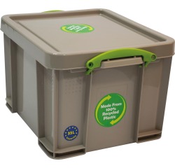 Really Useful Box opbergdoos 35 liter, gerecycleerd, grijs
