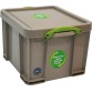 Really Useful Box opbergdoos 35 liter, gerecycleerd, grijs