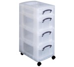 Really Useful Box trolley avec 4 boîtes de rangement
