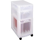 Really Useful Box Schublade 7 + 12 + 25 l, transparent