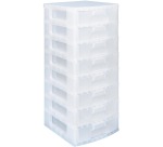 Really Useful Box Schublade 8 x 9,5 l, transparent