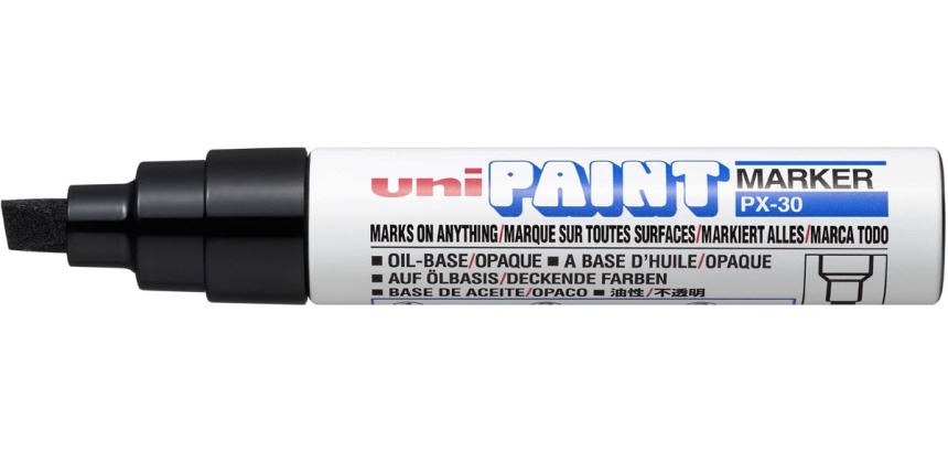 Uni PX-30 black paint marker