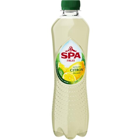 Spa Fruit Citroen, bouteille de 40 cl, paquet de 6 pièces