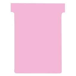 Nobo T-planbordkaarten index 3, ft 120 x 92 mm, roze