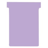 Nobo T-planbordkaarten index 3, ft 120 x 92 mm, violet