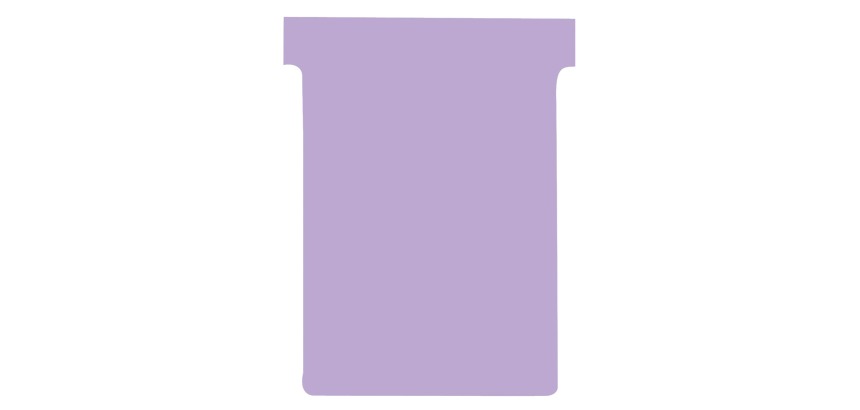 Sheet T index 3 / 92 mm violet - Lot of 100