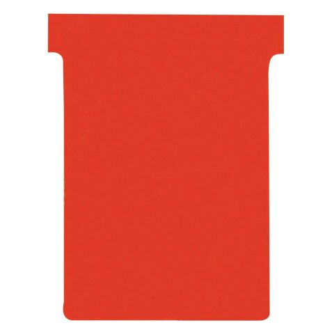 Nobo fiches T indice 3, ft 120 x 92 mm, rouge