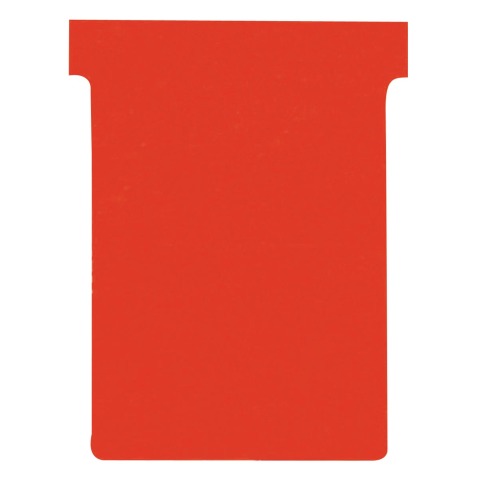 Nobo T-planbordkaarten index 3, ft 120 x 92 mm, rood