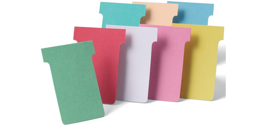 Nobo Planner Cards No. 4 112mm White 100 Pieces