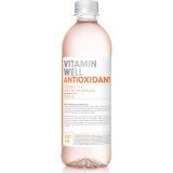 Vitamin Well vitaminewater Peach, flesje van 0,5 L, pak van 12