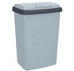 Top-Fix poubelle 50 l, gris