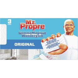 Eponge gomme magique Original Mr Propre - Paquet de 3