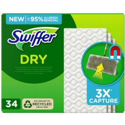 Swiffer Dry navulling, pak van 34 stuks