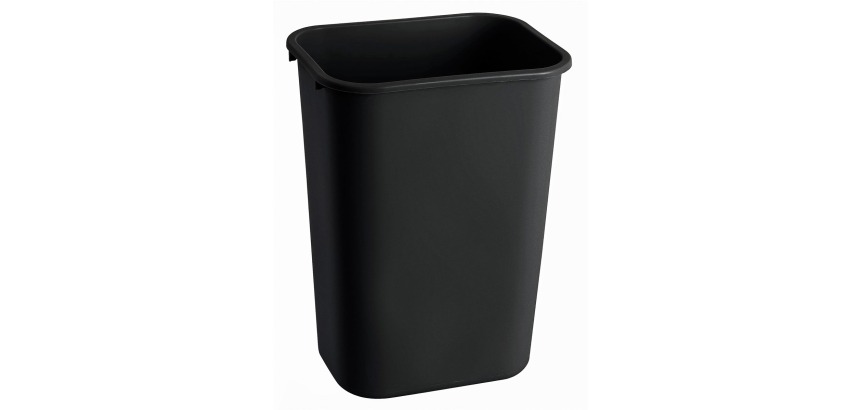 Rubbermaid poubelle 39 l, noir