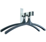 V-part porte-manteau, 2 crochets avec cintres