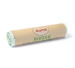 Dumil bio sac poubelle, 16 microns, 60 l, vert, rouleau de 5 pièces