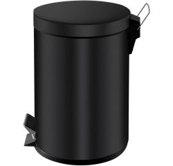 V-part poubelle à pédale 3 l, noir